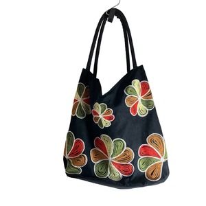 Stitched Boho Floral Bag